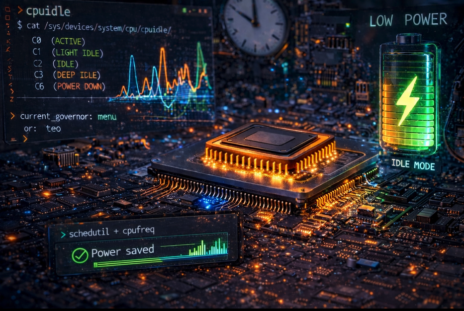 Idle CPU power management: cpuidle